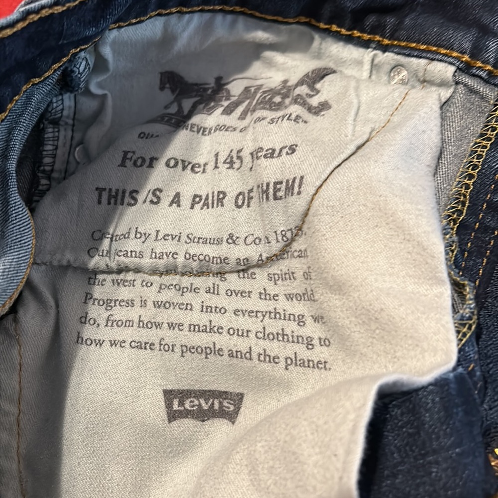 Levi’s 511 32X32 Blue denim - Picture 6 of 10